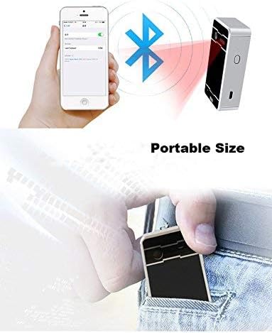Bluetooth Wireless Laser Projection Virtual Keyboard Portable Full-Size Keypad