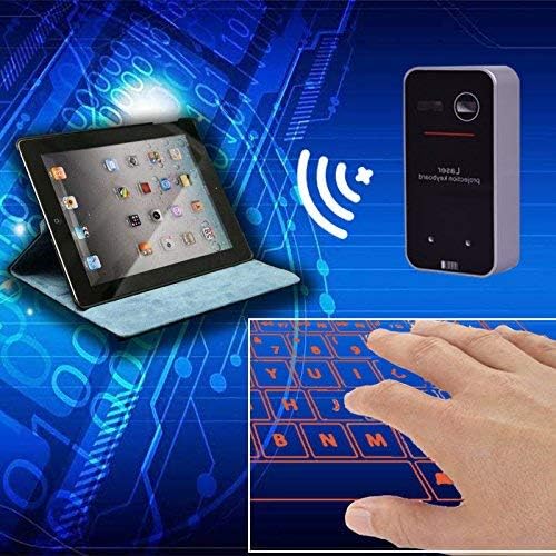 Bluetooth Wireless Laser Projection Virtual Keyboard Portable Full-Size Keypad