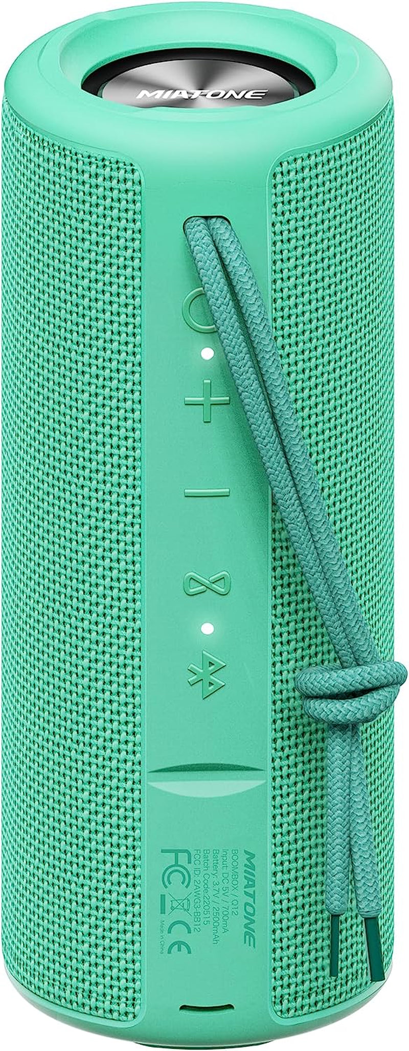 Boombox Portable Bluetooth Speaker Wireless Outdoor Waterproof Speaker - Grey