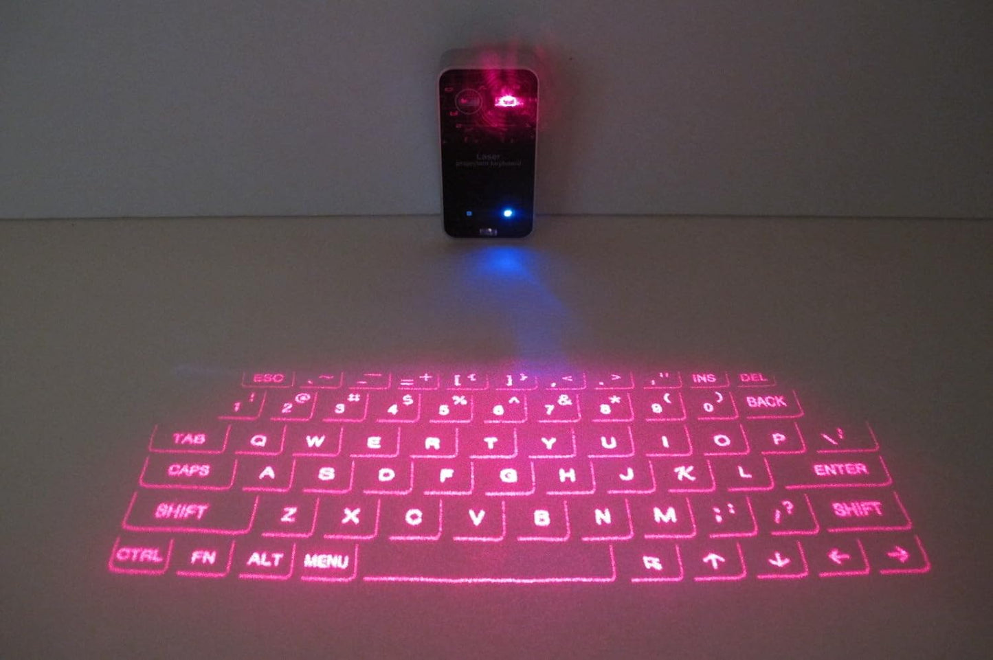 Bluetooth Wireless Laser Projection Virtual Keyboard Portable Full-Size Keypad