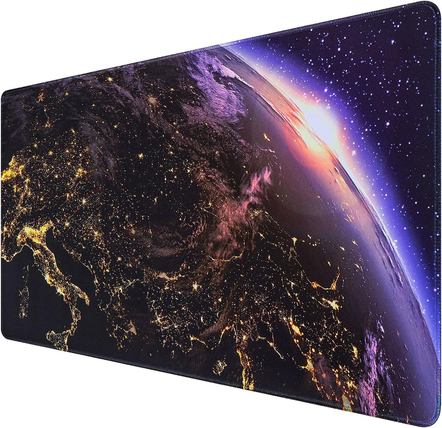 Gaming Mouse Pad, 31.5X15.7Inch Large Extended Mousepad Big Computer Desk Mat for Keyboard and Mouse Full Desk Mouse Mat with Non-Slip & Rubber Base