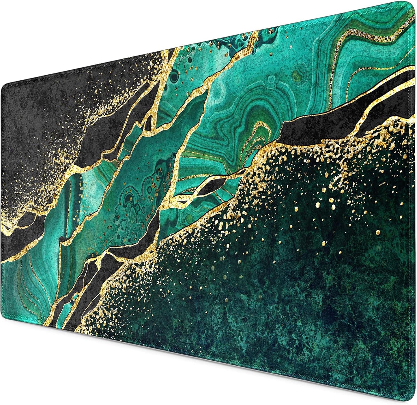 Gaming Mouse Pad, 31.5X15.7Inch Large Extended Mousepad Big Computer Desk Mat for Keyboard and Mouse Full Desk Mouse Mat with Non-Slip & Rubber Base