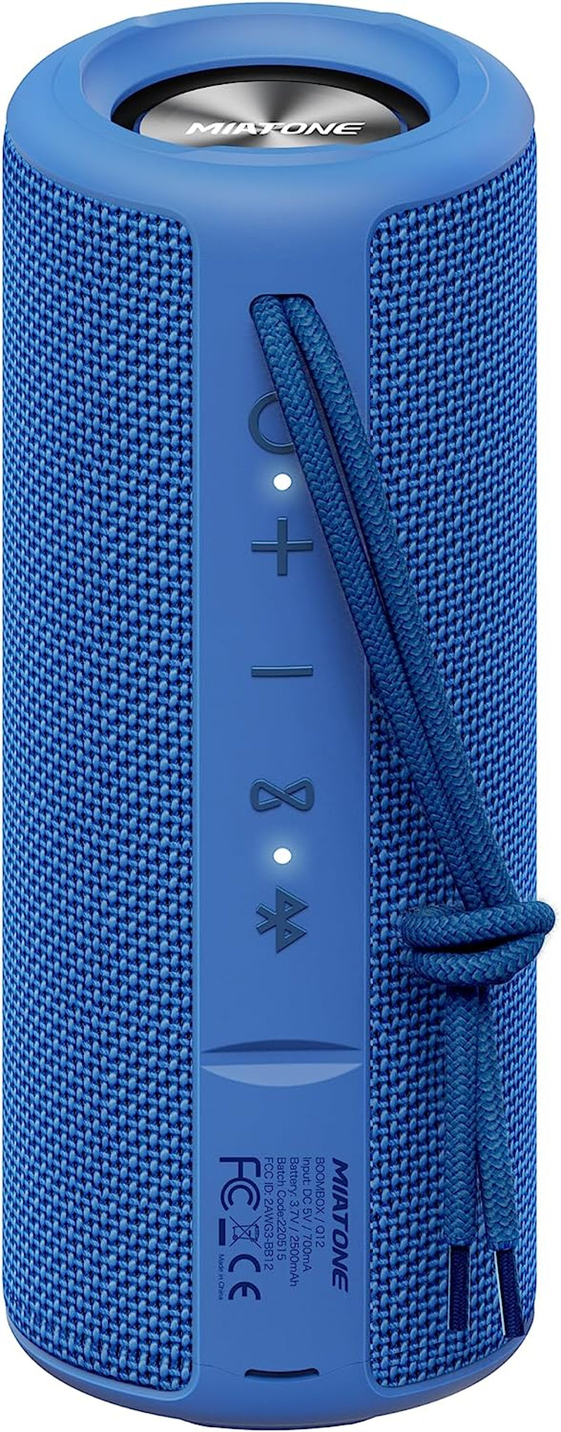 Boombox Portable Bluetooth Speaker Wireless Outdoor Waterproof Speaker - Grey