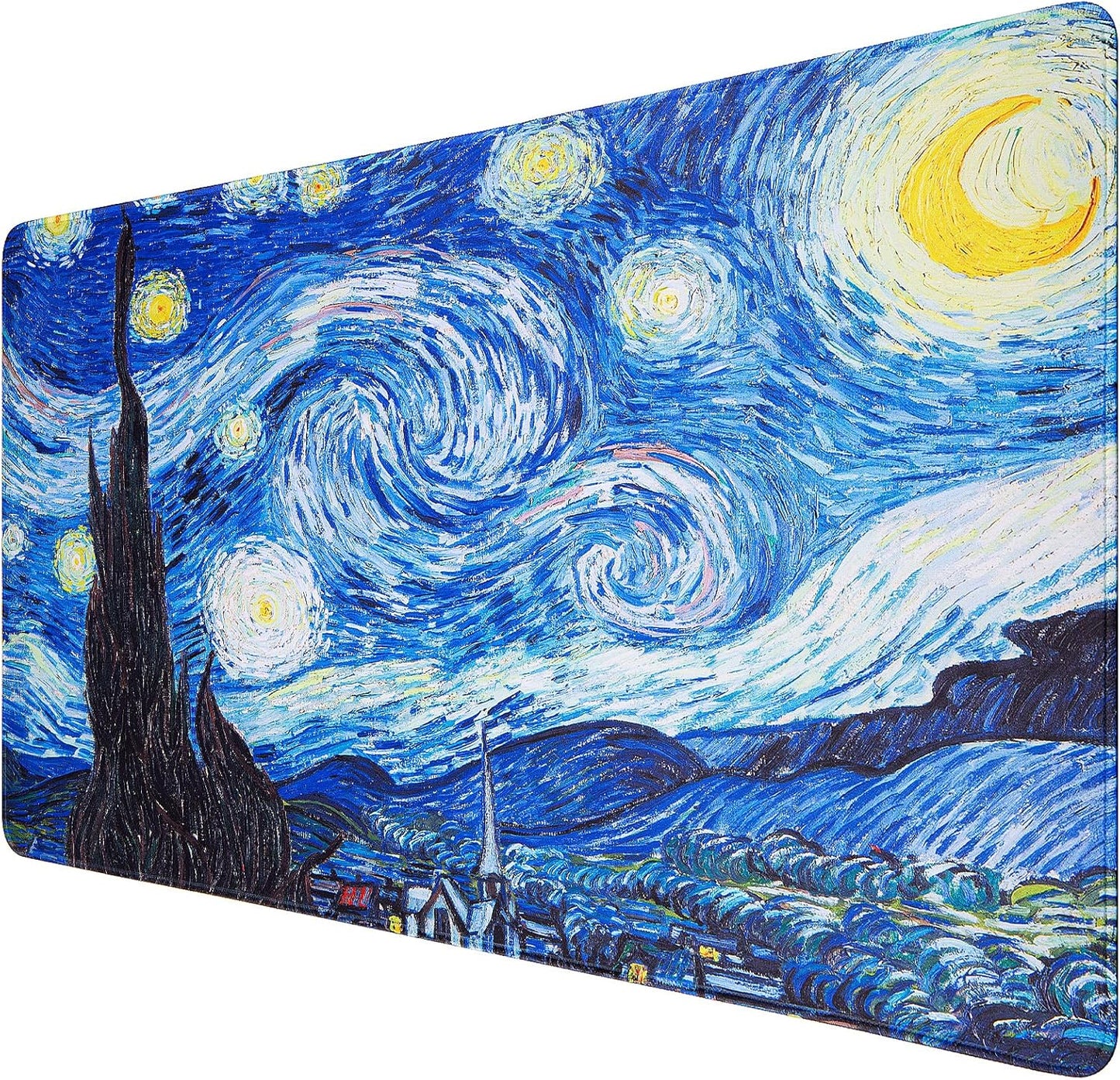 Gaming Mouse Pad, 31.5X15.7Inch Large Extended Mousepad Big Computer Desk Mat for Keyboard and Mouse Full Desk Mouse Mat with Non-Slip & Rubber Base