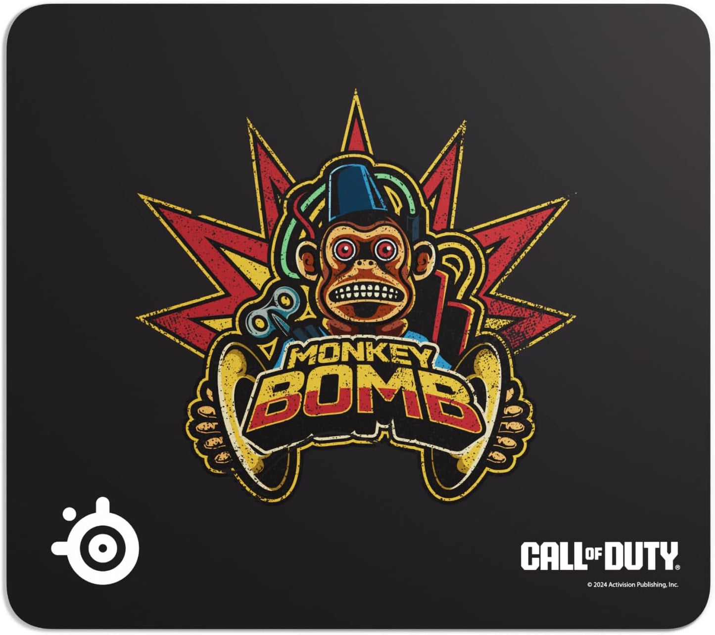 Qck Gaming Mouse Pad - XL RGB Prism Cloth - Sized to Cover Desks