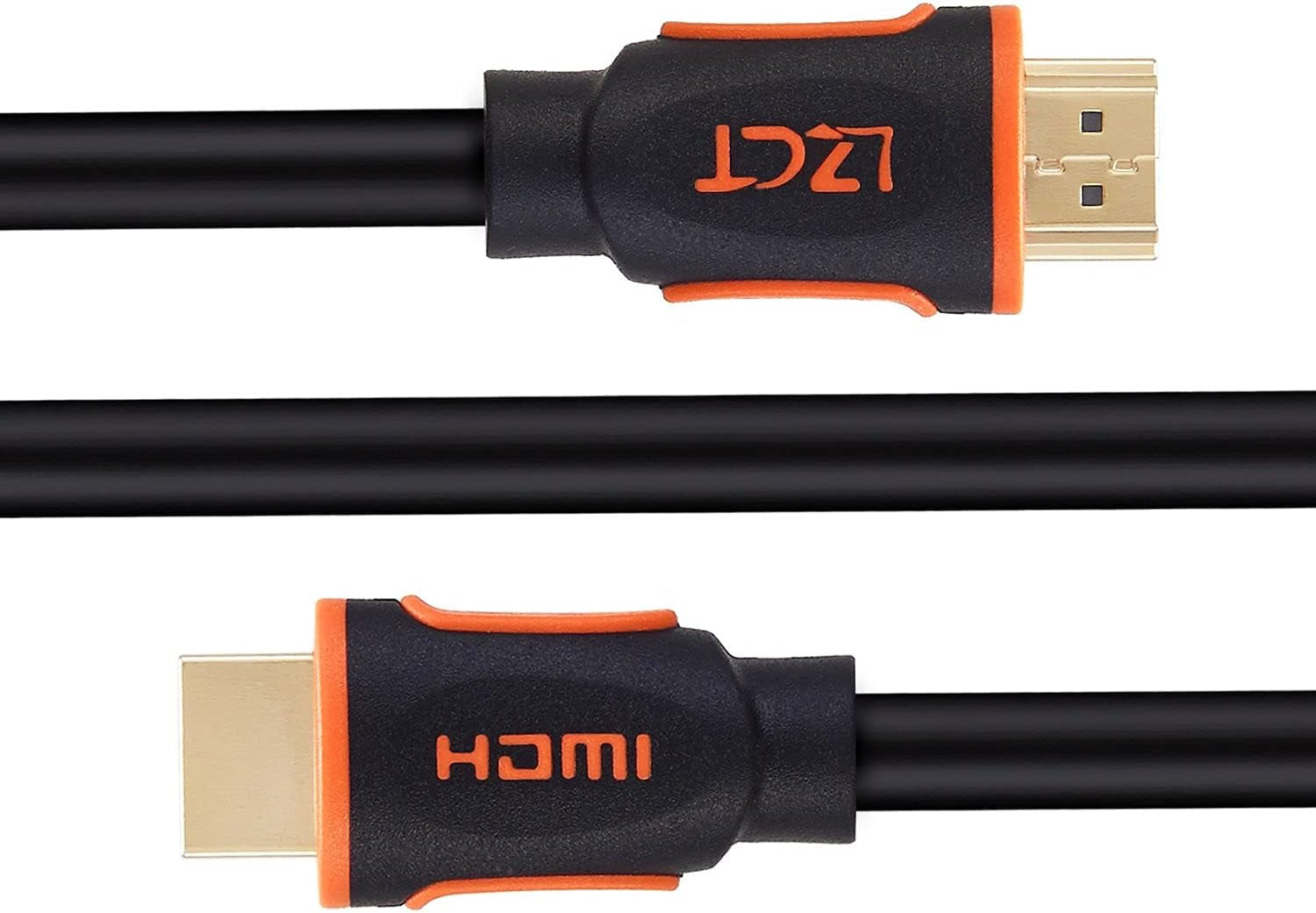 4K High Speed HDMI Cable 35FT with Ethernet HDMI Cord V2.0 Support 4K@60Hz Ultra HD 2160P 3D ARC Hdr(Length from 3' to 125') Dual Color Mould